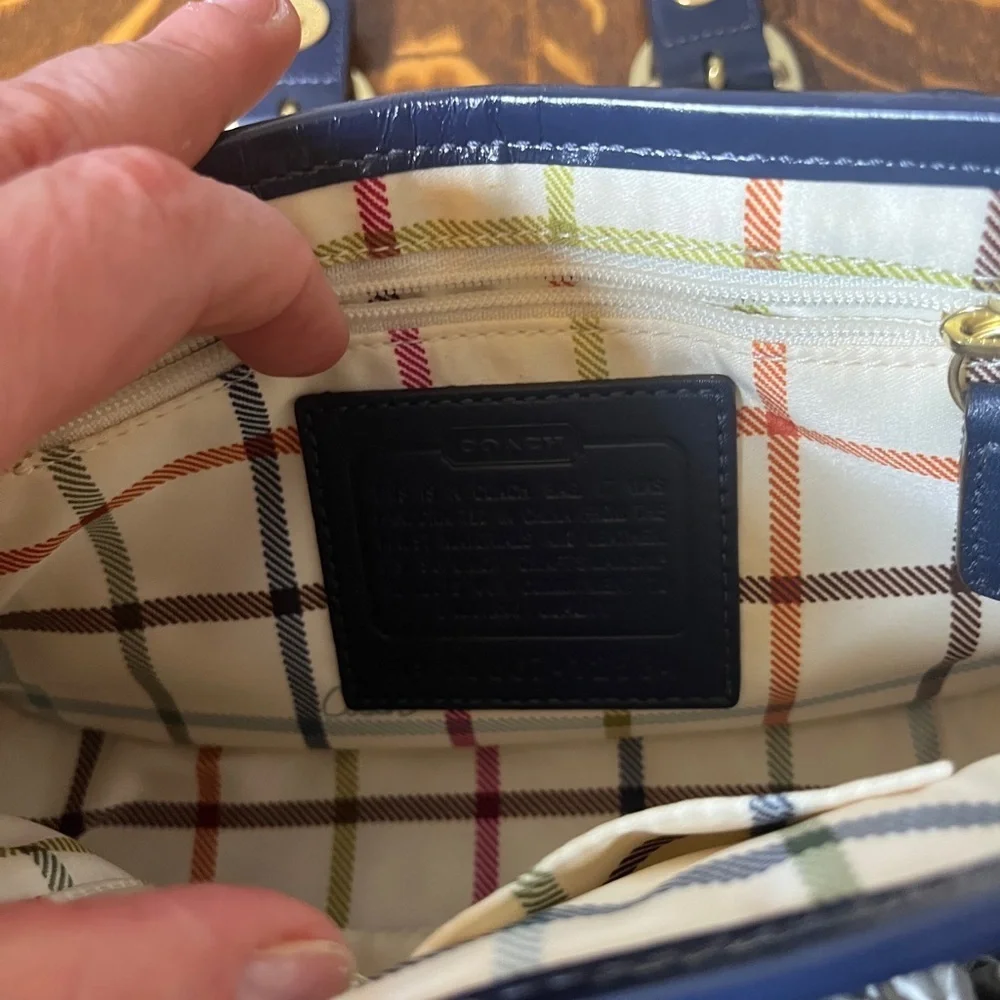 Coach NWT Rare Bleeker Signature Denim Jessie Swing Crossbody/Shoulder Bag